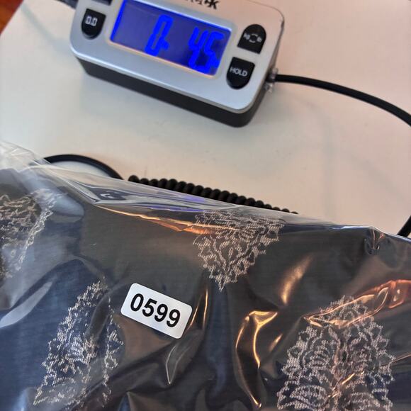 Lucky Brand 3/4 Bell Sleeve Tunic Top Women's 2X Plus Peasant Boho Damask Linen - Picture 11 of 11